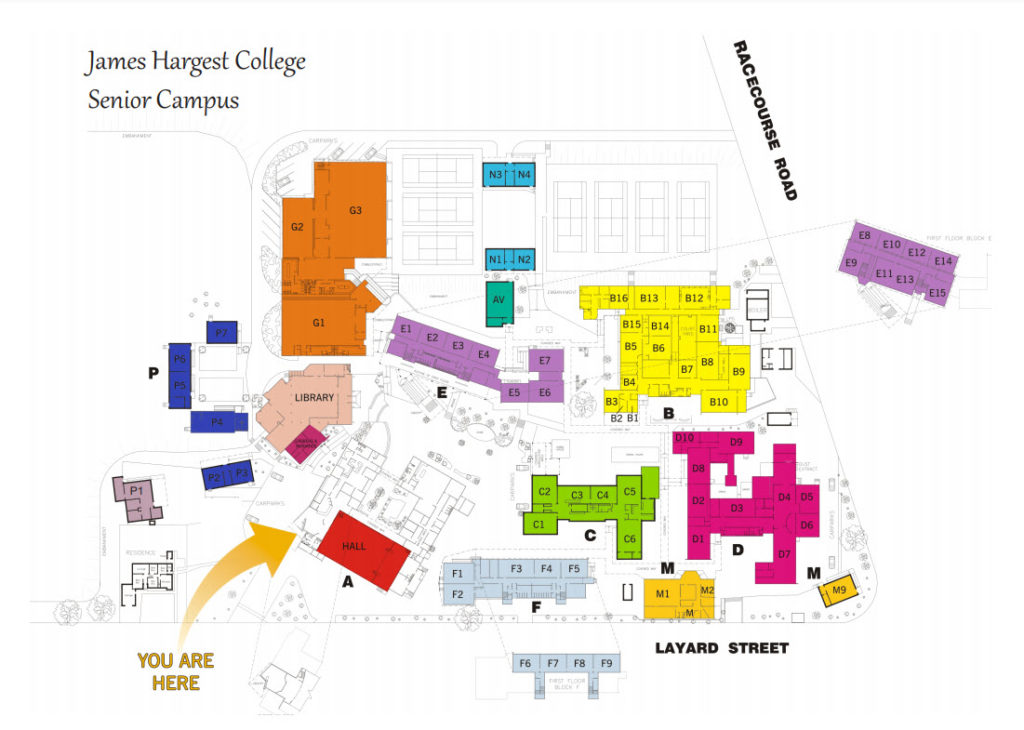Campus Maps James Hargest College